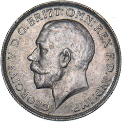 1918 Florin - George V British Silver Coin - Very Nice