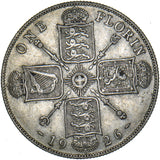 1926 Florin - George V British Silver Coin - Nice