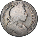 1696 Crown - William III British Silver Coin