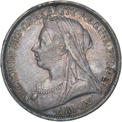 1893 LVI Crown - Victoria British Silver Coin - Nice