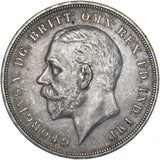 1935 Crown - George V British Silver Coin - Very Nice