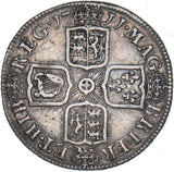 1711 Shilling - Anne British Silver Coin - Nice