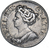 1711 Shilling - Anne British Silver Coin - Nice