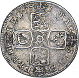 1711 Shilling - Anne British Silver Coin - Nice