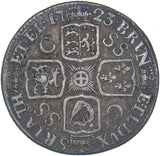 1723 SSC Shilling - George I British Silver Coin