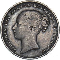 1839 Shilling - Victoria British Silver Coin