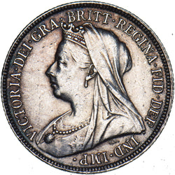 1897 Shilling - Victoria British Silver Coin - Nice
