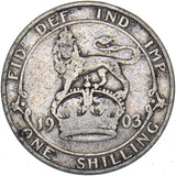 1903 Shilling - Edward VII British Silver Coin