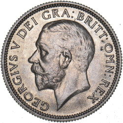 1932 Shilling - George V British Silver Coin - Superb