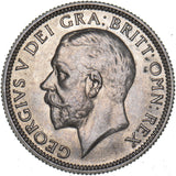 1932 Shilling - George V British Silver Coin - Superb