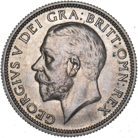 1932 Shilling - George V British Silver Coin - Superb
