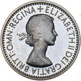 1953 Proof Scottish Shilling - Elizabeth II British  Coin - Superb