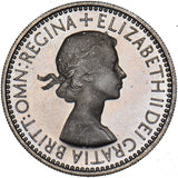 1953 Proof Scottish Shilling (Cameo) - Elizabeth II British  Coin - Superb