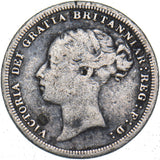 1882 Sixpence - Victoria British Silver Coin
