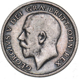 1917 Sixpence - George V British Silver Coin