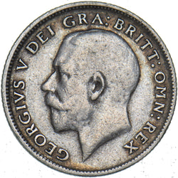 1917 Sixpence - George V British Silver Coin