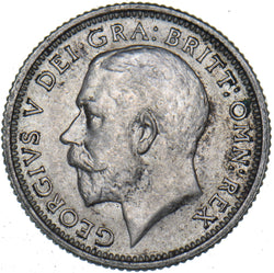 1926 Sixpence - George V British Silver Coin - Very Nice