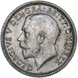 1926 Sixpence - George V British Silver Coin - Very Nice