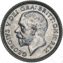 1926 Sixpence - George V British Silver Coin - Very Nice