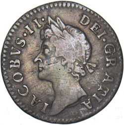1686 Maundy Fourpence - James II British Silver Coin - Nice