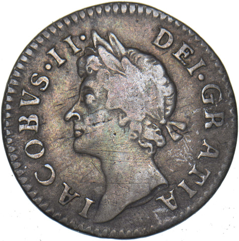 1686 Maundy Fourpence - James II British Silver Coin - Nice