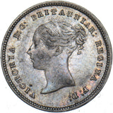 1851 Maundy Fourpence - Victoria British Silver Coin - Nice