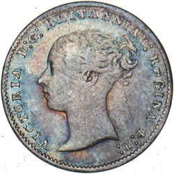 1859 Threepence - Victoria British Silver Coin