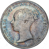 1859 Threepence - Victoria British Silver Coin