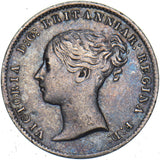 1866 Threepence - Victoria British Silver Coin - Nice