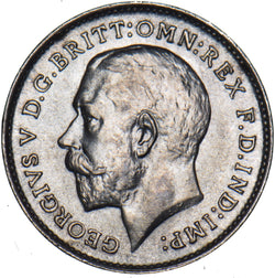 1911 Threepence - George V British Silver Coin - Superb