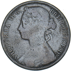 1874 Penny (F77 8+G R14) - Victoria British Bronze Coin