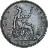 1891 Penny - Victoria British Bronze Coin - Nice