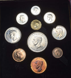 1951 Proof Set - George VI British Coins - Superb