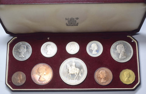 1953 Proof Set - Elizabeth II British Coins - Superb