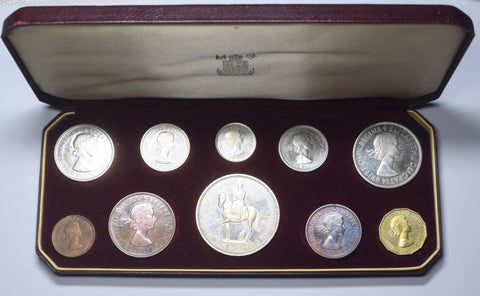 1953 Proof Set - Elizabeth II British Coins - Superb