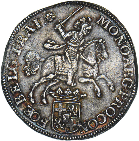 1711 Netherlands Utrecht 1 Ducaton (Silver Rider) - Silver Coin - Very Nice