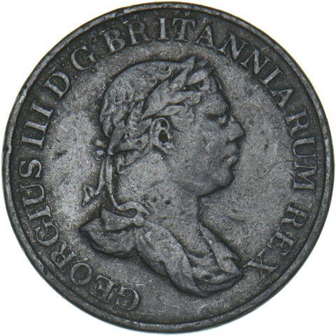 1815 Ceylon 1 Stiver - George III Copper Coin - Nice