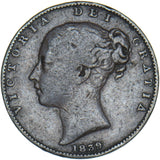 1839 Isle Of Man Farthing - Copper Coin