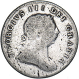 1805 Ireland 10 Pence Bank Token - George III Silver Coin