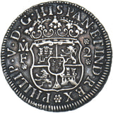 1739 Mexico 2 Reales - Philip V Silver Coin - Very Nice