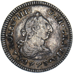 1773 Mexico 1/2 Real - Charles III Silver Coin - Very Nice