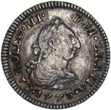 1773 Mexico 1/2 Real - Charles III Silver Coin - Very Nice