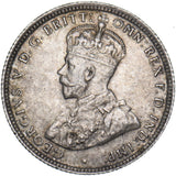 1913 British West Africa Shilling - George V Silver Coin - Very Nice