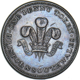 1811 Bristol & South Wales One Penny Copper Token