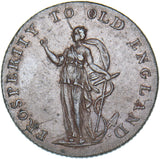 1794 Chelmsford Copper Halfpenny Token - Essex D&H 7 - Very Nice