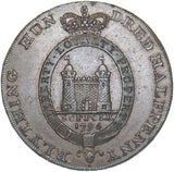 1794 Blything Yeomanry Halfpenny Copper Token - Suffolk D&H 19 - Very Nice