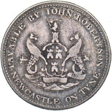 1811 Newcastle John Robertson Silver Shilling Token - Nice