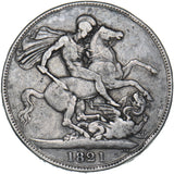 1821 Crown - George IV British Silver Coin