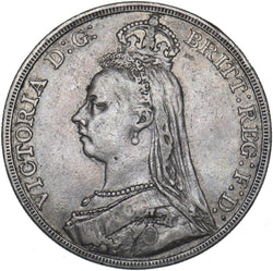 1892 Crown - Victoria British Silver Coin