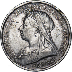 1893 LVI Crown (Davies 503G, Dies 1J) - Victoria British Silver Coin